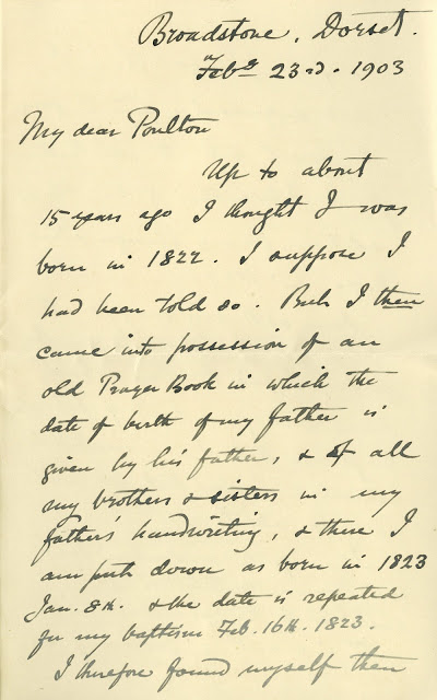 Wallace, correspondance, letter, entomologist, naturalist, archives